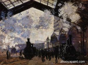 The Saint-Lazare Station