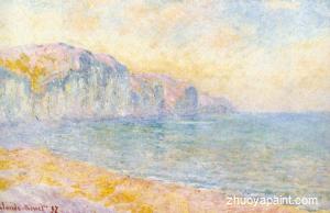 Cliffs at Pourville, Morning