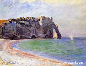 Etretat, the Porte d&acute;Aval