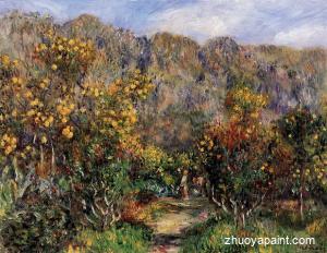 Landscape with Mimosas