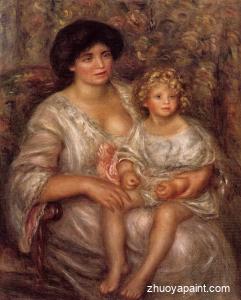 Madame Thurneyssan and Her Daughter