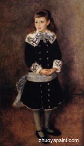 Marthe Berard (also known as Girl Wearing a Blue Sash)