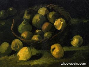 Still Life with Basket of Apples