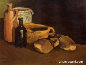 Still Life with Clogs and Pots