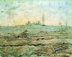 The Plough and the Harrow (after Millet)