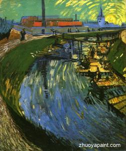 The Roubine du Roi Canal with Washerwomen