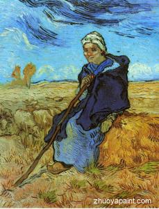 The Shepherdess (after Millet)