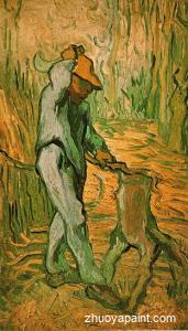 The Woodcutter (after Millet)