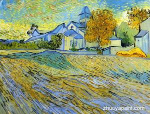 View of the Church of Saint-Paul-de-Mausole