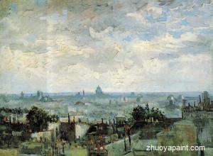 View of the Roofs of Paris