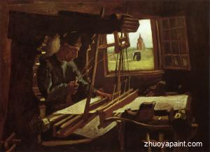 Weaver near an Open Window