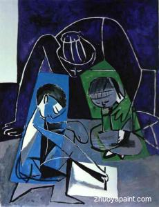 Françoise, Claude and Paloma