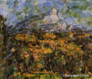 Mont Sainte-Victoire Seen from Les Lauves