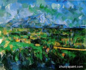 Mont Sainte-Victoire Seen from les Lauves