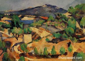 Mountains Seen from L&acute;Estaque