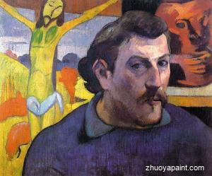 Self Portrait with &acute;Yellow Christ&acute;