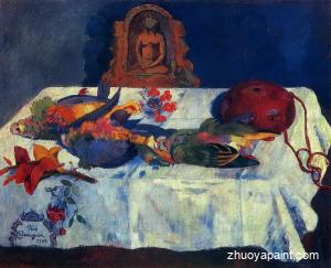 Still Life with Parrots