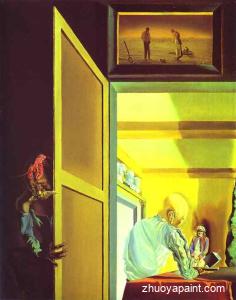 Gala and The Angelus of Millet Before the Imminent Arrival 