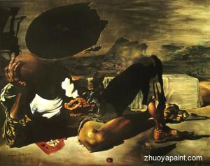 Philosopher Illuminated by the Light of the Moon and the Set