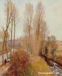 Path along the Loing Canal