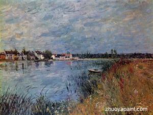 Riverbank at Saint-Mammes