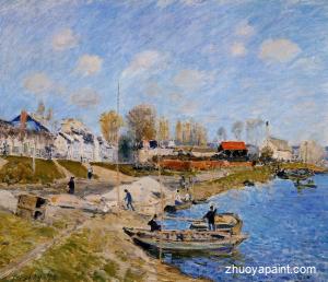 Sand on the Quayside, Port-Marly