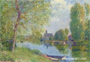Spring at Moret on the Loing River