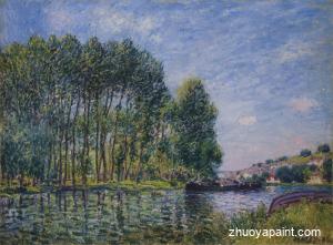 Spring on the Loing River