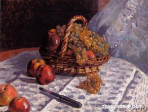 Still Life - Apples and Grapes