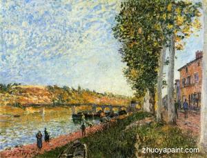 Sunrise at Saint-Mammes