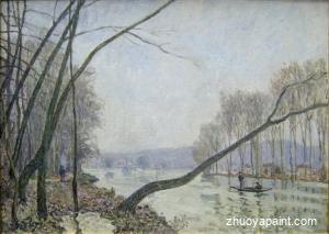 The Banks of the Seine in Autumn