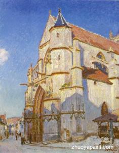 The Church at Moret