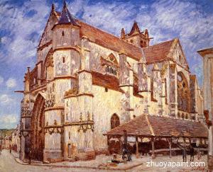 The Church at Moret, Afternoon