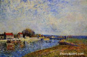 The Dam, Loing Canal at Saint-Mammes