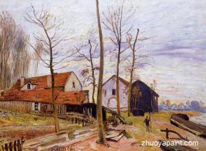 The Mills of Moret, Sunrise