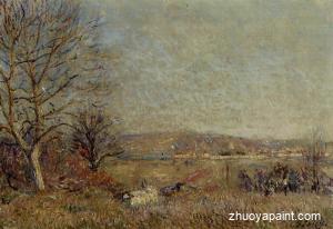 The Plain of Veneux, View of Sablons