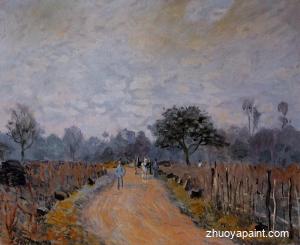 The Road from Prunay to Bougival