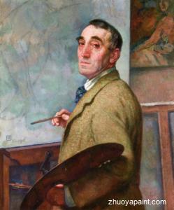 Self Portrait with Palette