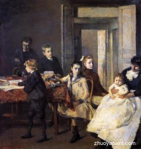 The Children of Francois van Rysselberghe