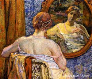 Woman at a Mirror