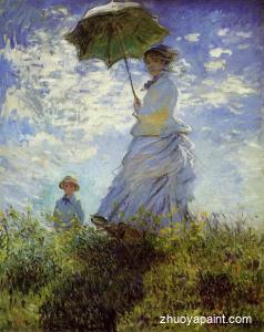 The Walk, Woman with a ParasolItem Number: GP09185