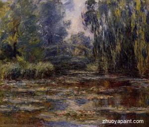 The Water-Lily Pond and Bridge