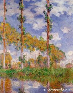 Three Trees in Summer