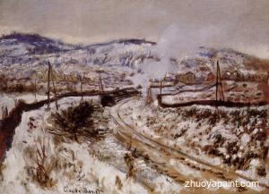 Train in the Snow, Argenteuil