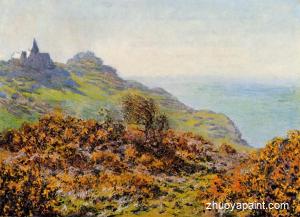The Church at Varengeville and the Gorge of Les Moutiers