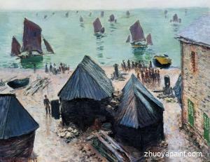 The Departure of the Boats, Etretat