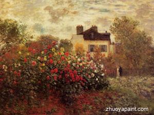 The Garden at Argenteuil (also known as The Dahlias)