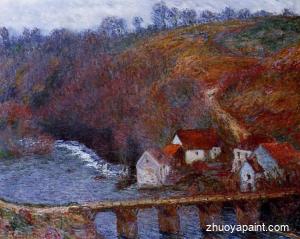 The Grande Creuse by the Bridge at Vervy