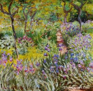 The Iris Garden at Giverny