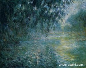 Morning on the Seine in the Rain